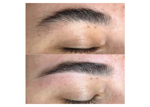 Sample of Microblading